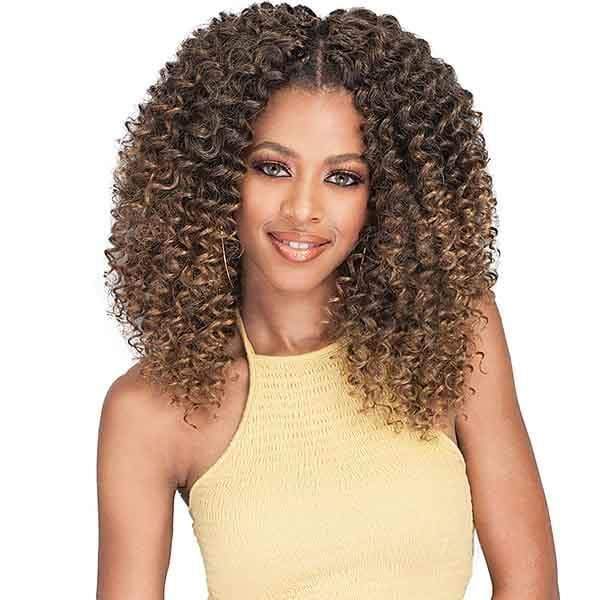 [3 Pack Deal] Bobbi Boss African Roots Collection Crochet Braid - BRAZILIAN DEEP WAVE 10  For Sale