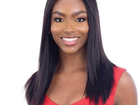 Shake-N-Go Milky Way Saga 100% Human Hair Lace Front Wig - SLEEK REMY YAKY Sale