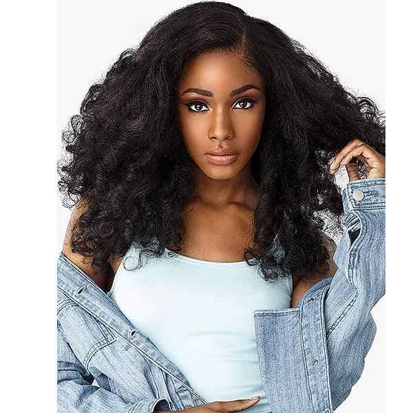 Sensationnel Empress Curls Kinks & CO Textured Synthetic Lace Front Wig - HEART BREAKER - Clearance Online Sale