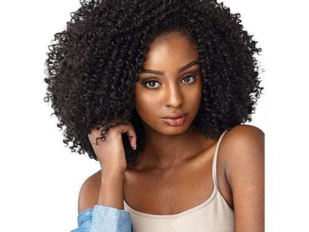 Sensationnel Instant Weave Curls Kinks & CO Synthetic Half Wig - COILY 3C-4A RULE BREAKER - Clearance on Sale