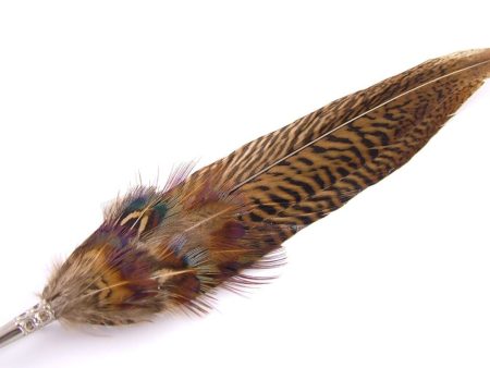 Feather Hat Pin   -    Pheasant Feathers Fashion