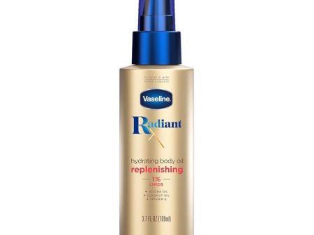 Vaseline Radiant X Replenishing And Hydrating Body Oil - 3.7oz - (C) on Sale