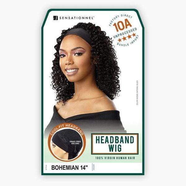 Sensationnel 100% Virgin Human Hair 10A Headband Wig - BOHEMIAN 14  Online Sale