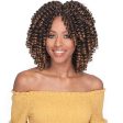 [3 Pack Deal] Bobbi Boss African Roots Collection Crochet Braid - 2X BRAZILIAN FLEXIROD CURL 6  For Cheap