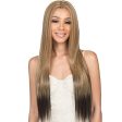 Bobbi Boss Human Hair Blend Deep Part Swiss Lace Front Wig - MBLF30 LIA Fashion