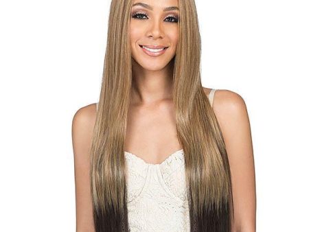 Bobbi Boss Human Hair Blend Deep Part Swiss Lace Front Wig - MBLF30 LIA Fashion