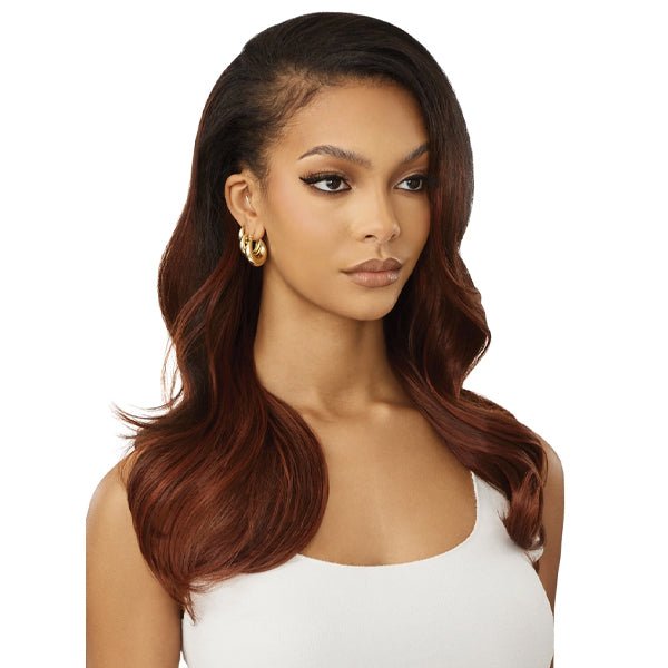 Outre Quick Weave Synthetic Half Wig - HAZEL For Discount