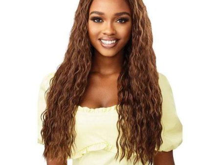 Outre Converti Cap Wet & Wavy Synthetic Hair Wig - LET IT RIPPLE Online Sale