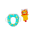 Smart Angel Soft Potty Seat With Handle + Hand Puppet Toy (Lion) on Sale