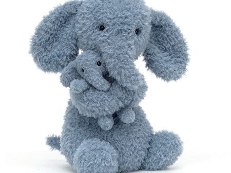 JellyCat Huddles Elephant - H24cm Supply