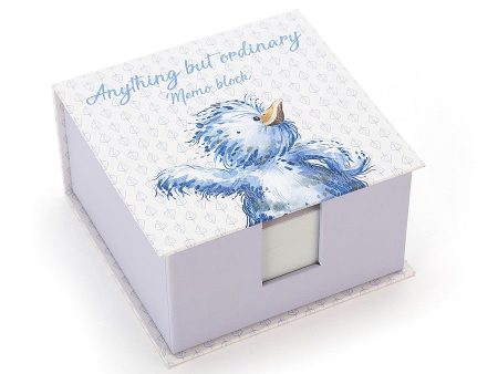 JellyCat Anything But Ordinary Memo Block Hot on Sale