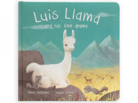 JellyCat Luis Llama Book For Sale