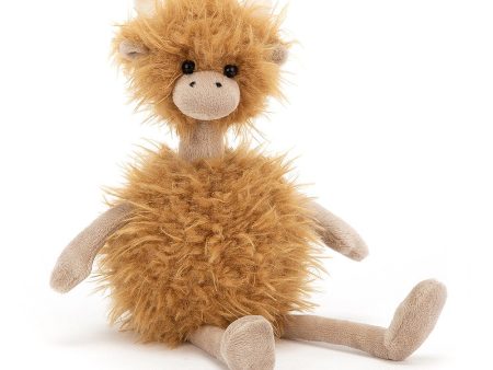 JellyCat Bonbon Highland Cow - H25cm For Cheap