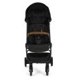 Nuna Trvl Stroller - Caviar (w  rain cover & travel bag) For Sale