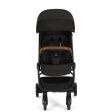 Nuna Trvl Stroller - Caviar (w  rain cover & travel bag) For Sale