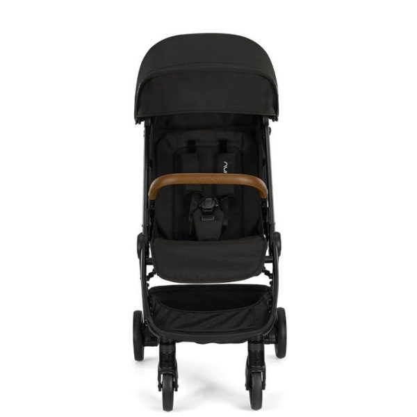 Nuna Trvl Stroller - Caviar (w  rain cover & travel bag) For Sale