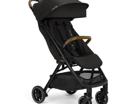 Nuna Trvl Stroller - Caviar (w  rain cover & travel bag) For Sale