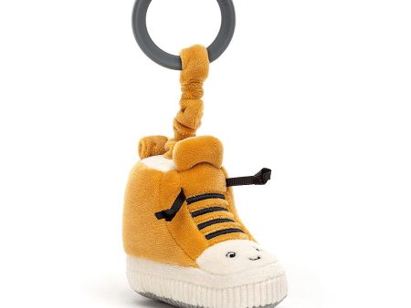 JellyCat Kicketty Sneaker Activity Toy - H14cm Online Sale